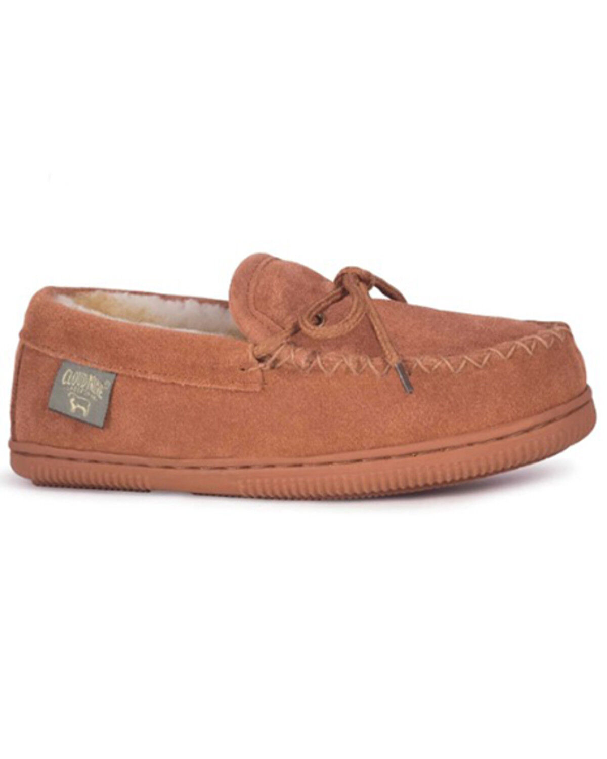 Image #1 - Cloud Nine Girls' Sheepskin Moccasins, Chestnut, hi-res
