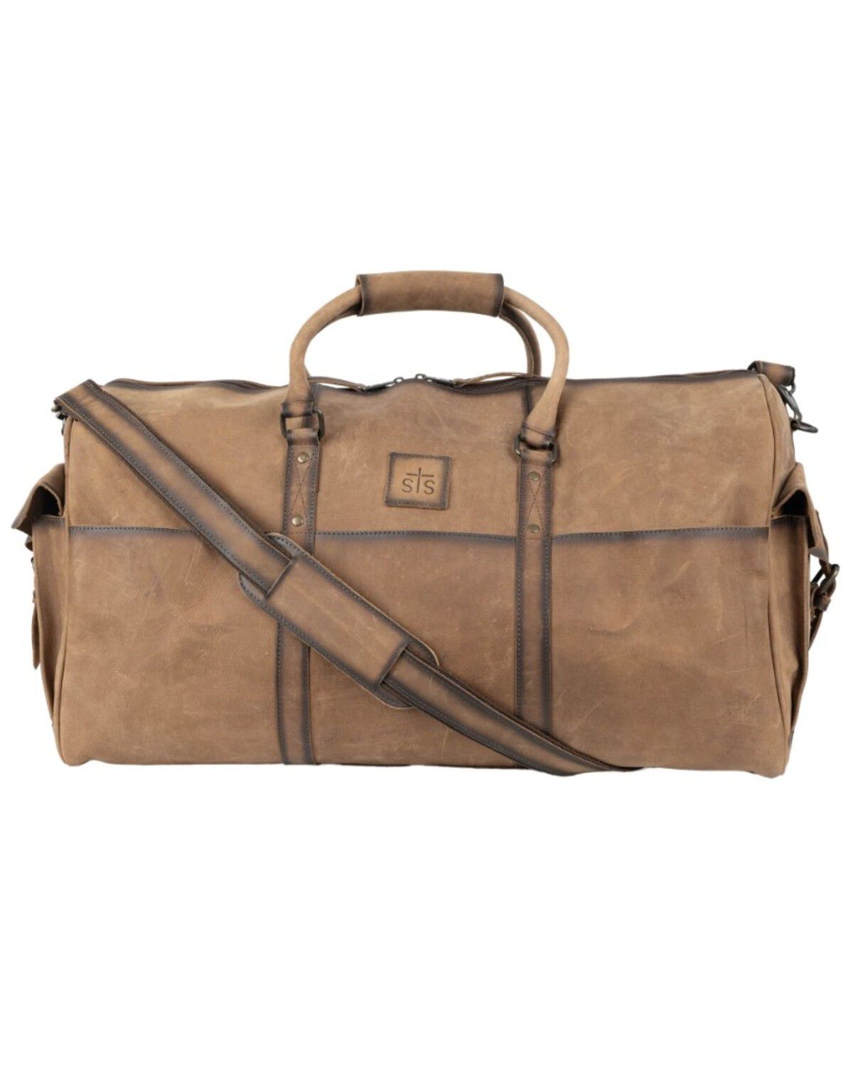 Image #1 - STS Ranchwear By Carroll Foreman Duffle Bag, Brown, hi-res