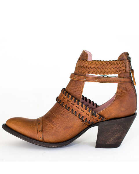 Image #3 - Miss Macie Women's I Dare You Fashion Booties - Round Toe, , hi-res
