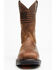 Ariat Men's Liberty 11" Workhog Western Work Boots - Broad Square Toe, Distressed Brown, hi-res