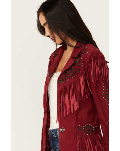 Image #2 - Idyllwind Women's Willow Jacket , Red, hi-res