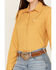 Image #3 - Cinch Women's ARENAFLEX Printed Long Sleeve Button-Down Western Shirt , Gold, hi-res