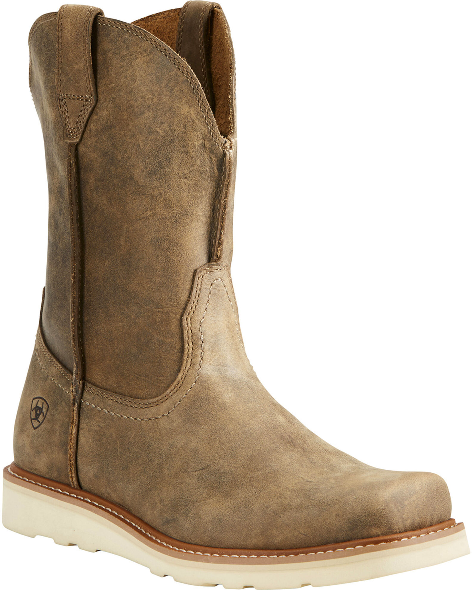 Ariat Men s Rambler Recon Bomber Western Boots Square Toe