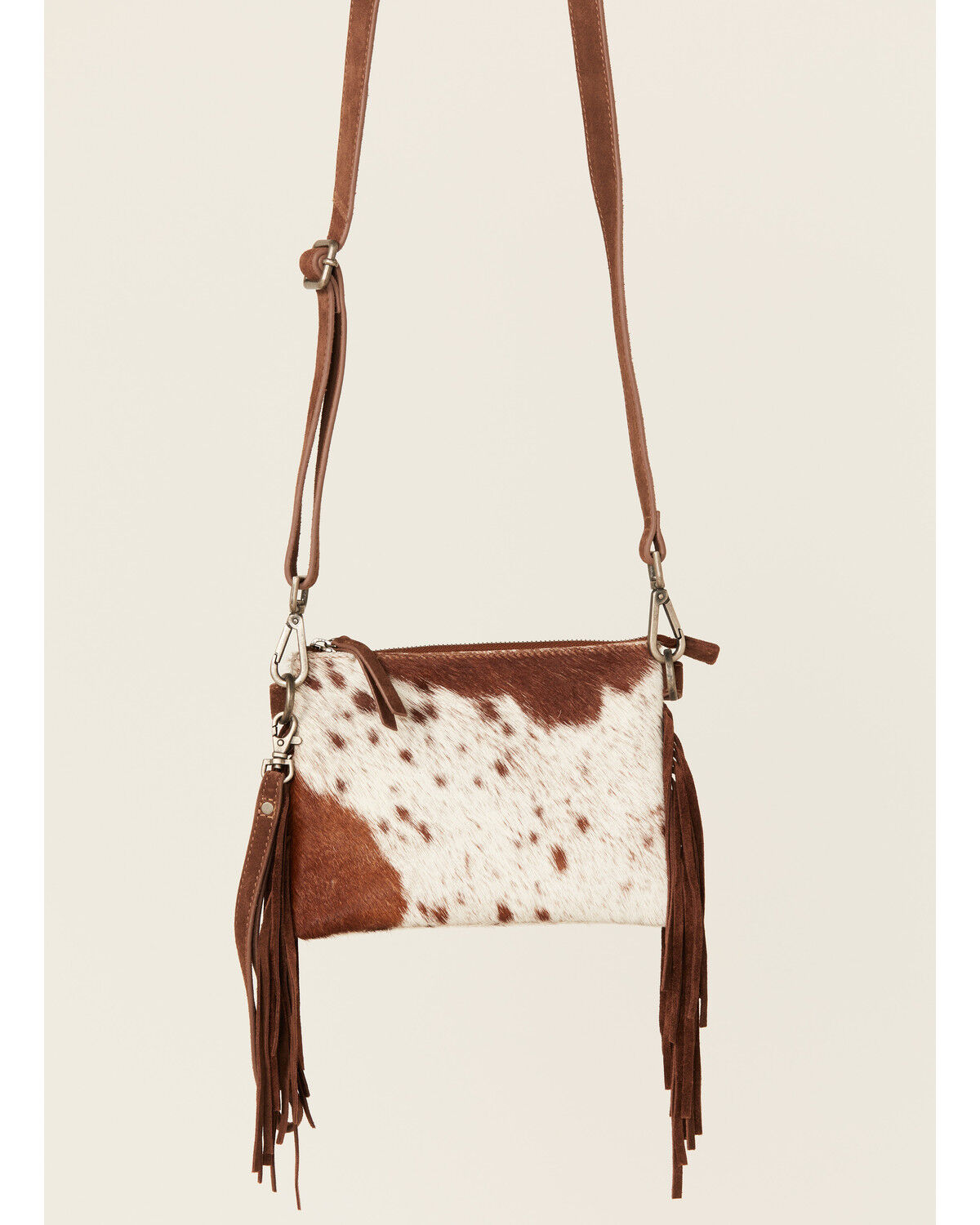 Image #5 - Shyanne Women's Meadow Hairon Leather Crossbody Bag, Brown, hi-res