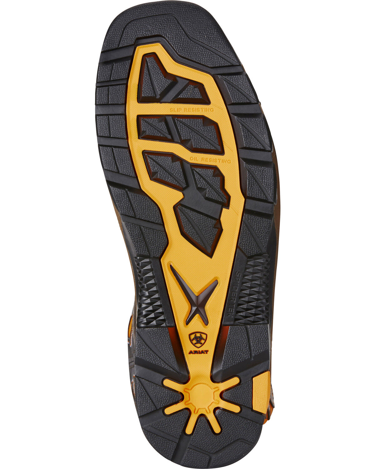 Image #3 - Ariat Men's Intrepid VentTEK Work Boots - Composite Toe, Brown, hi-res