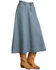 Image #1 - Stetson Women's Light Wash Denim Midi Skirt, Light Wash, hi-res