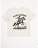 Image #1 - Cody James Toddler Boys' Only Rider Short Sleeve Graphic T-Shirt, Cream, hi-res