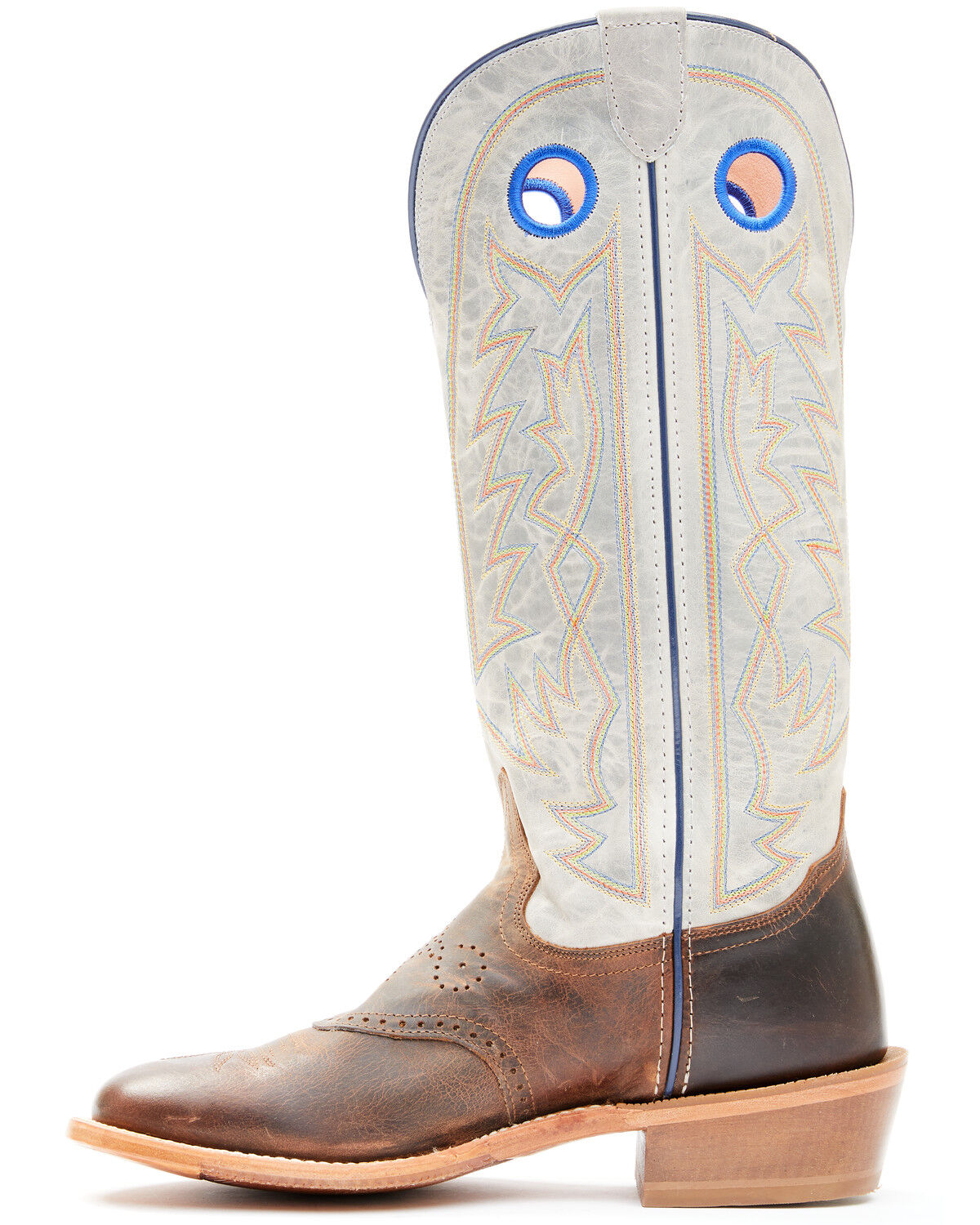 Image #3 - Tony Lama Men's Henley Grey Top Western Boots - Round Toe, Grey, hi-res