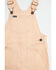 Image #2 - Wrangler Toddler Girls' Overalls, Peach, hi-res