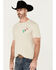 Image #4 - Cowboy Hardware Men's Mexican Bull Short Sleeve Graphic T-Shirt, Sand, hi-res
