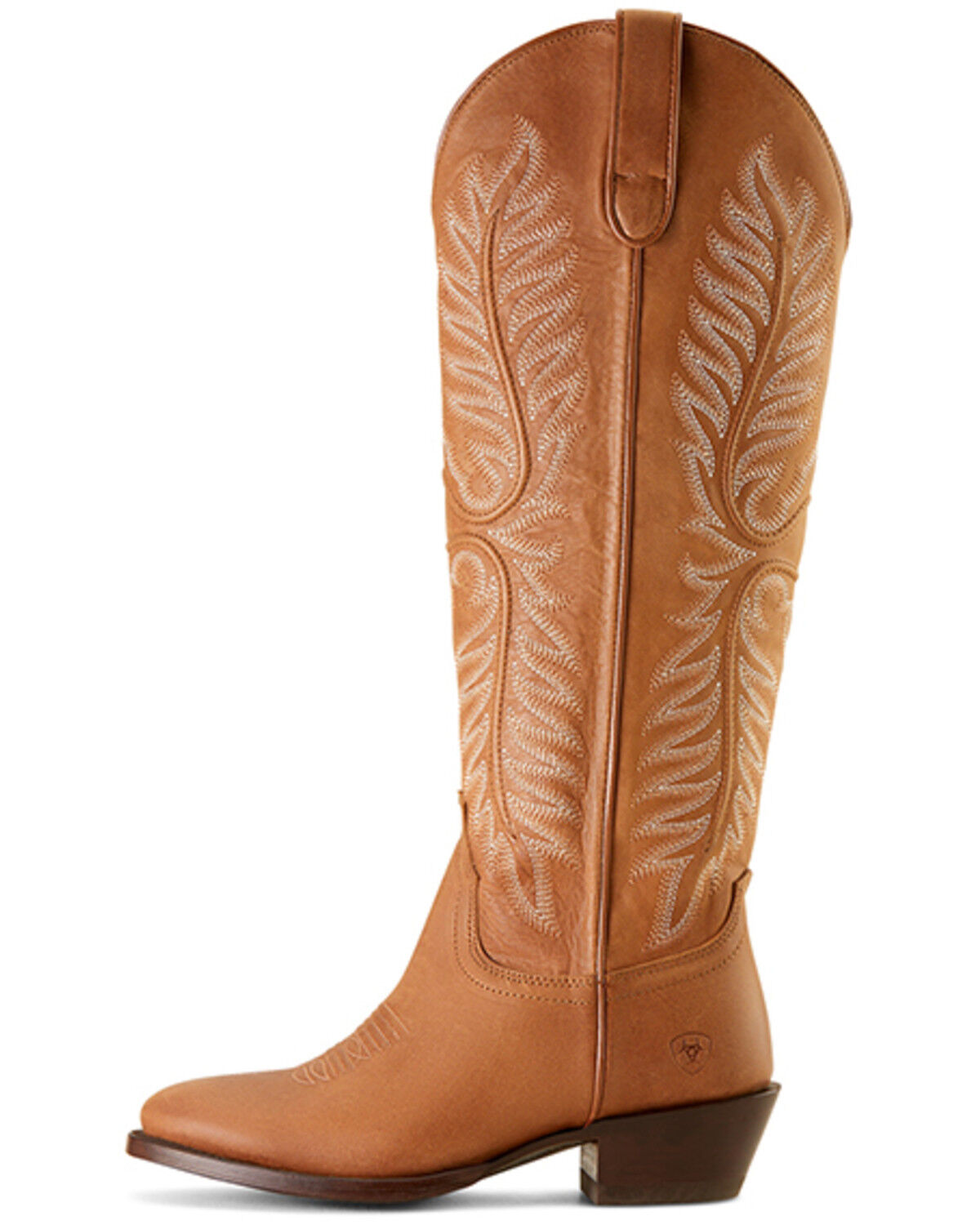 Image #2 - Ariat Women's Belle Stretchfit Tall Western Boots - Round Toe, Brown, hi-res