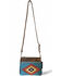 Image #1 - Ranch Junkie Women's Kelsey Saddle Blanket Crossbody Bag, Multi, hi-res