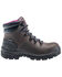 Image #2 - Avenger Women's Builder Mid 6" Lace-Up Waterproof Hiking Work Boot - Steel Toe, Brown, hi-res
