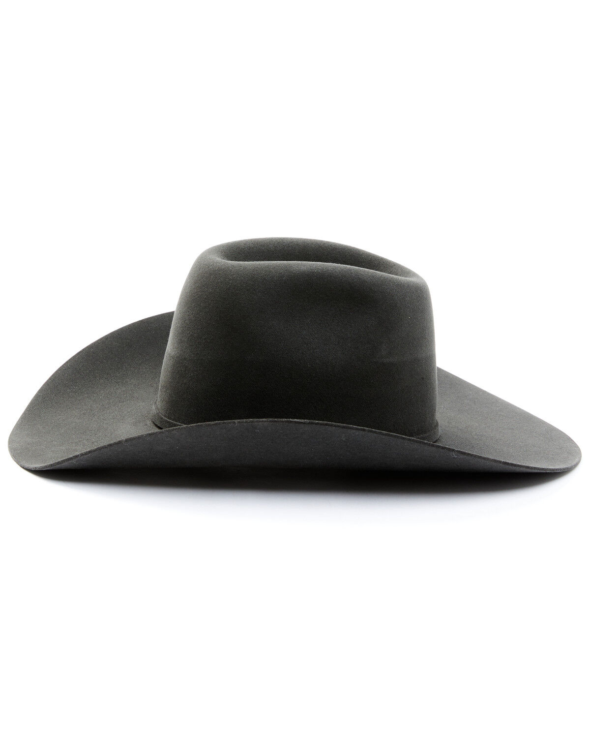 Image #3 - Serratelli Dallas 6X Felt Cowboy Hat, Charcoal, hi-res