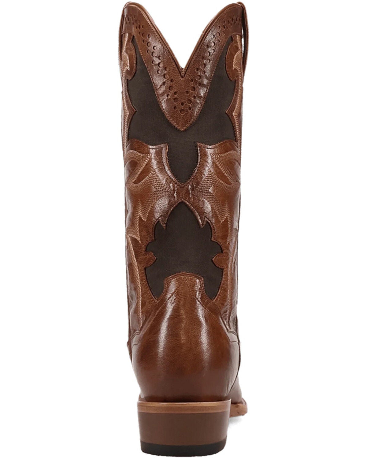Image #5 - Dan Post Men's Frenchie Western Boots - Square Toe, Tan, hi-res