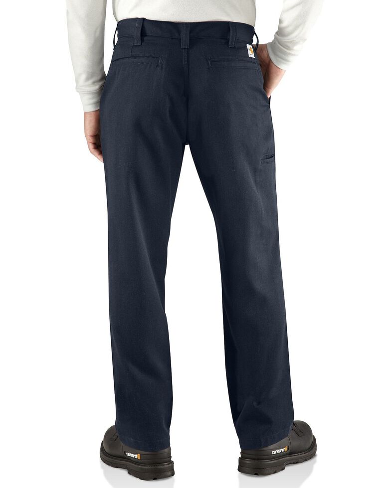Carhartt Flame Resistant Work Pants, Navy, hi-res