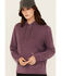 Image #2 - Carhartt Women's Relaxed Midweight Hoodie, Purple, hi-res