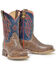 Tin Haul Boys' Lighting Fast Western Boots - Square Toe, Brown, hi-res