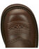 Justin Women's Gemma Shetland Western Boots - Round Toe, Dark Brown, hi-res