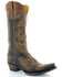 Old Gringo Women's Bonanza Chic Fancy Cowgirl Boots - Snip Toe, Chocolate, hi-res