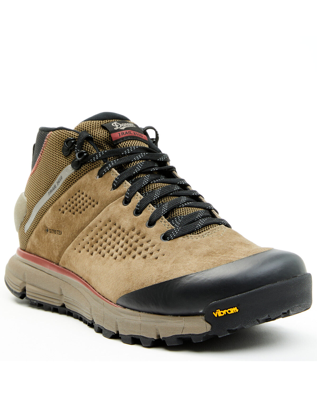 Image #1 - Danner Men's 4" Trail 2650 Mid Dusty GTX Hiking Shoes - Soft Toe, Olive, hi-res