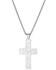 Image #2 - Montana Silversmiths Men's  Under Open Skies American Made Cross Necklace, Silver, hi-res