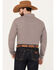 Image #4 - Blue Ranchwear Men's Rawlins Plaid Print Long Sleeve Western Snap Shirt, Red, hi-res
