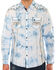 Austin Season Men's Long Sleeve Embroidered Button Long Sleeve Western Shirt, Light Blue, hi-res