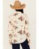 Image #4 - Ariat Women's Homestyle Conversational Print Long Sleeve Button-Down Western Shirt, Sand, hi-res