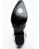 Image #7 - Planet Cowboy Women's Wingtip Leather Western Boot - Snip Toe , Cream/black, hi-res