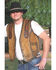 Image #2 - Kobler Leather Men's Thunderbird Vest, Beige, hi-res