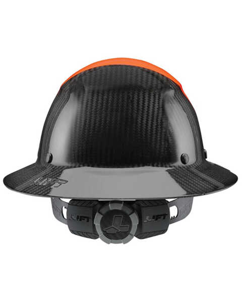 Image #3 - Lift Safety Dax 50 Carbon Full Brim Hard Hat , Orange, hi-res