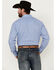 Image #4 - Roper Men's Amarillo Medallion Print Long Sleeve Snap Western Shirt - Tall , Blue, hi-res