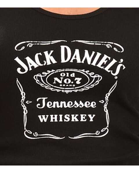 Jack Daniel's Racerback Tank Top, Black, hi-res