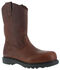 Iron Age Men's Hauler Wellington Work Boots - Composite Toe , Brown, hi-res