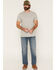 Image #1 - Ariat Men's Rebar M2 DuraStretch Rail Edgewood Medium Wash Relaxed Bootcut Stretch Denim Jeans, Medium Wash, hi-res