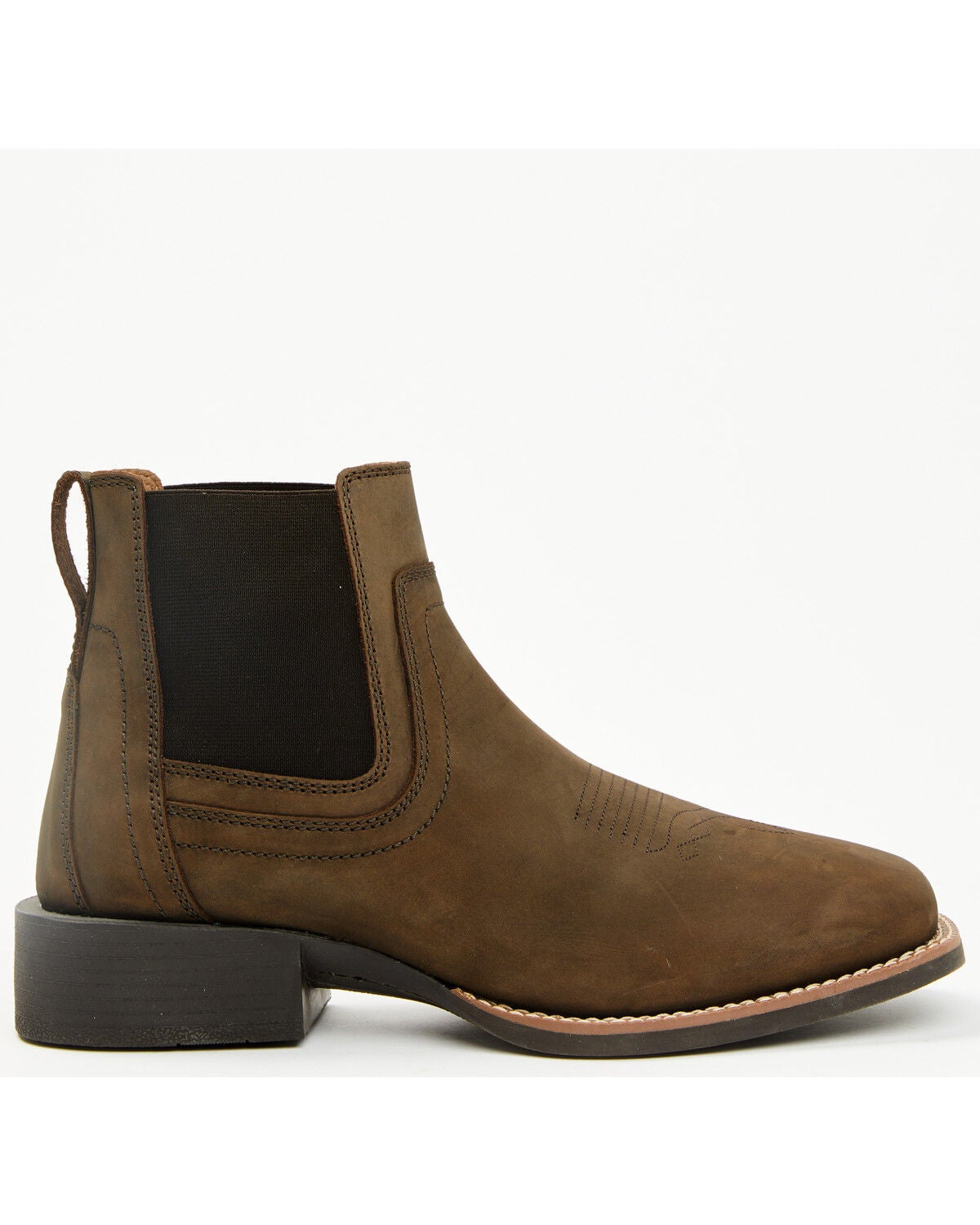 Image #2 - Cody James Men's Ace&trade; Chelsea Boots - Broad Square Toe, Brown, hi-res