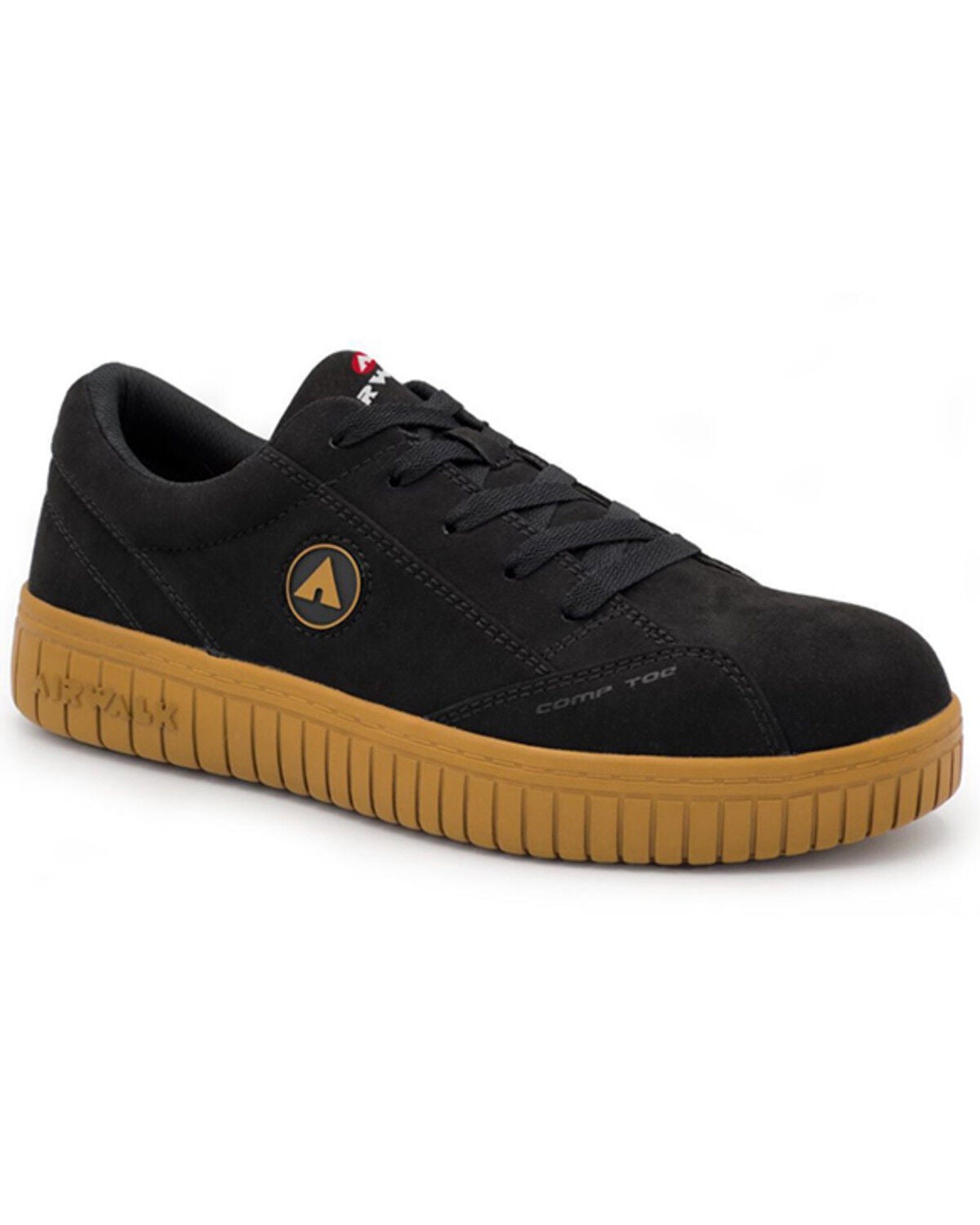 Image #1 - Airwalk Women's Camino Work Shoes - Composite Toe, Black, hi-res