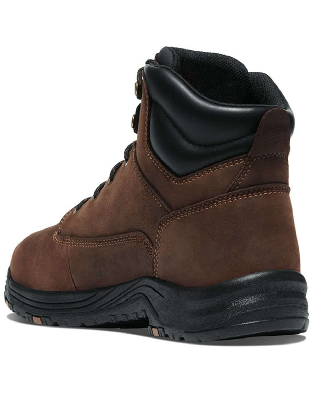 Image #3 - Danner Men's Caliper 6" Waterproof Work Boots - Aluminum Toe, Brown, hi-res