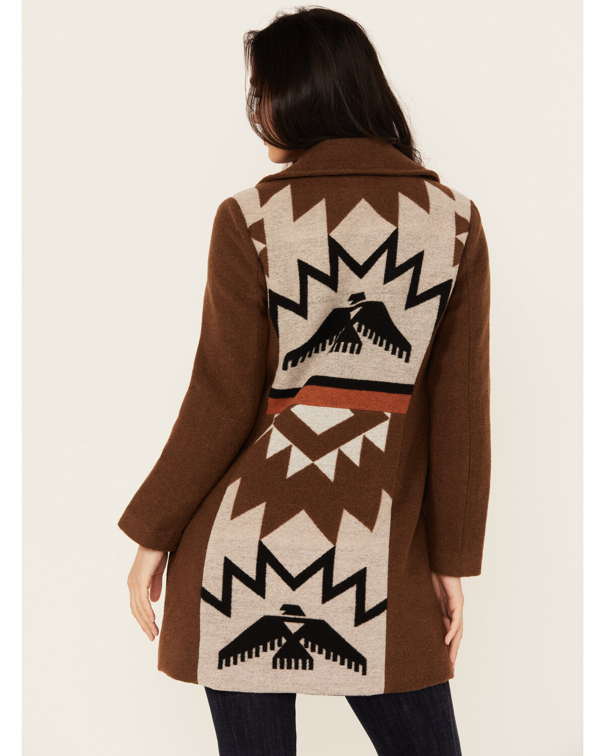 Image #5 - Idyllwind Women's Winton Southwestern Print Button-Down Coat, Caramel, hi-res
