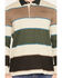 Image #3 - Kimes Ranch Men's York Striped Long Sleeve Polo Shirt, Green, hi-res