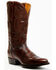 Image #1 - El Dorado Men's Calf Leather Western Boots - Medium Toe, Tan, hi-res