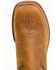 Image #6 - Ad Tec Men's Oiled Western Boots - Square Toe, Brown, hi-res