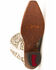 Ferrini Women's Bliss Western Boots - Snip Toe, White, hi-res