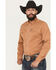 Image #2 - Kimes Ranch Men's Laneboro Solid Long Sleeve Snap Performance Western Shirt, Brown, hi-res