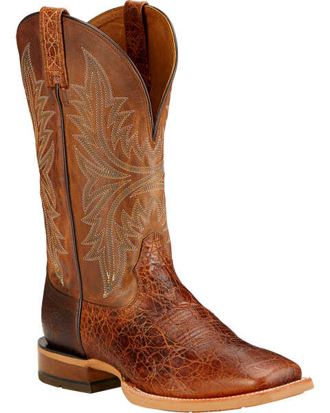 Ariat Men's Cowhand Western Performance Boots - Square Toe , Clay, hi-res