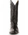 Image #4 - Ferrini Men's Black Colt Western Boots - Round Toe, , hi-res