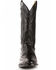 Image #4 - Ferrini Men's Black Colt Western Boots - Round Toe, Black, hi-res