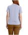 Image #2 - Carhartt Women's Relaxed Fit Lightweight Short Sleeve Pocket Tee, Lavender, hi-res