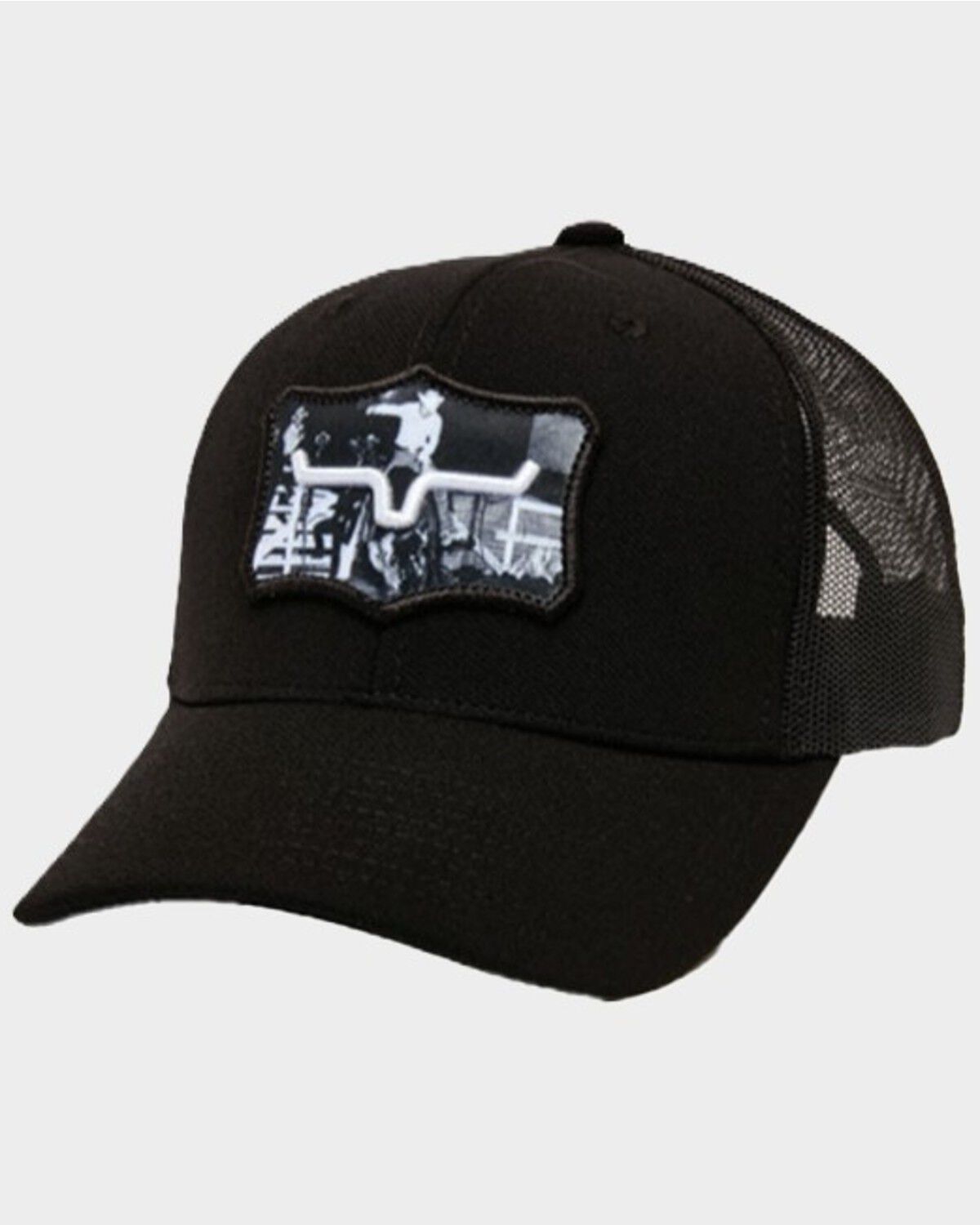 Kimes Ranch Men's Buckpasser Ball Cap, Black, hi-res
